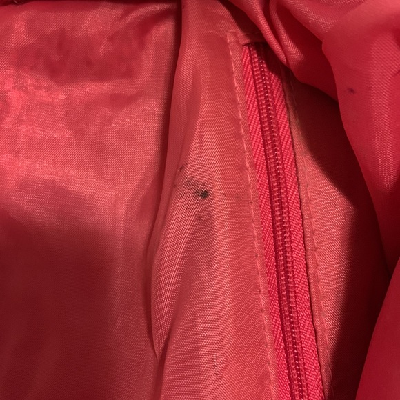 Retro hot pink crochet purse - Picture 4 of 9